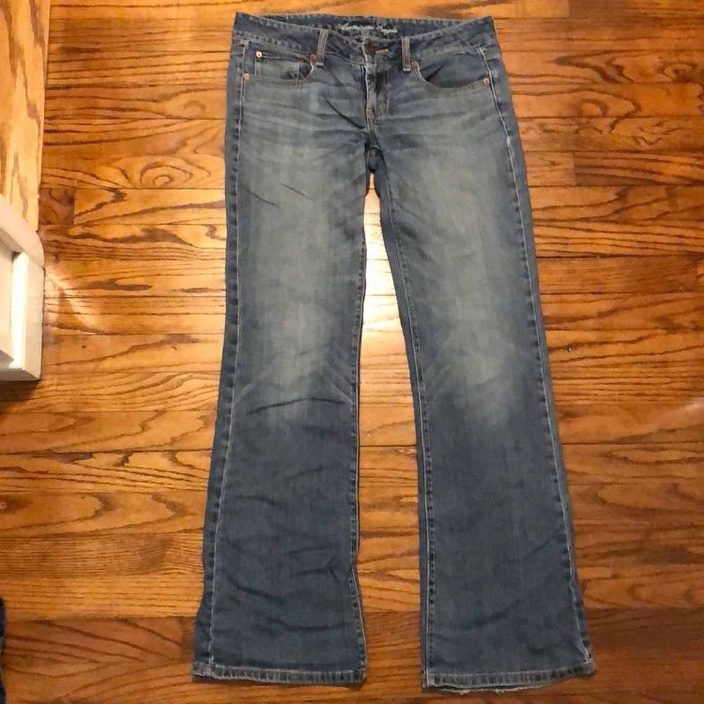 American Eagle Favorite Boyfriend Bootcut Jeans
